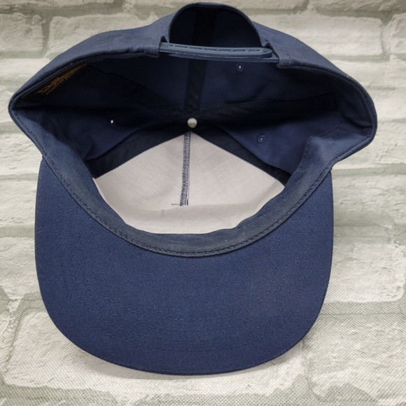 Dixxon Flannel Co Hat Cap Snapback Flatbill Eagle Anchor Logo Patch Black - Picture 7 of 8